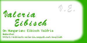 valeria eibisch business card